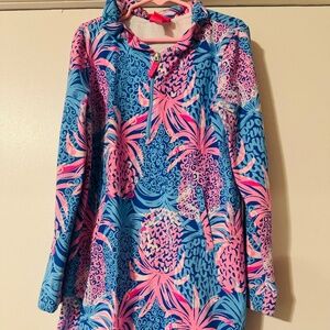 Youth L - Long sleeve Lilly Pulitzer zip dress